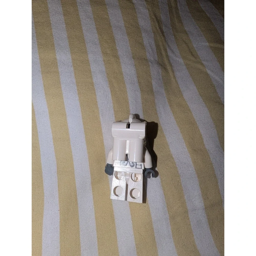 Lego Minifigure City Space Astronaut Female Figure col279 White Gold